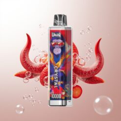 Uwin Crystal 10000 Puffs RGB Lights Red Bull Wholesale Australia