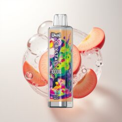Uwin Crystal 10000 Puffs RGB Peach Ice Wholesale Australia