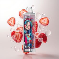 Uwin Crystal 10000 Puffs RGB Strawberry Ice Wholesale Australia