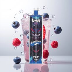 Uwin Shisha Crystal 20000 Puffs 22ml Blueberry On Ice Wholesale Australia
