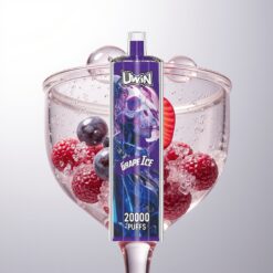 Uwin Shisha Crystal 20000 Puffs 22ml Grape Ice Wholesale Australia