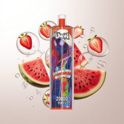 Uwin Shisha Crystal 20000 Puffs 22ml Mesh Strawberry Watermelon Wholesale Australia