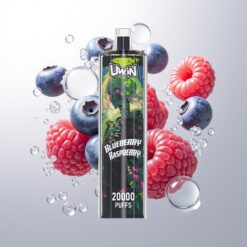 Uwin Shisha Crystal 20000 Puffs DTL Mesh Blueberry Raspberry Wholesale Australia
