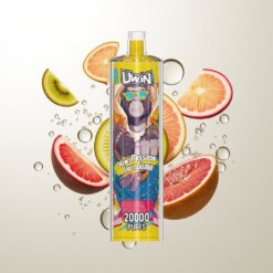 Uwin Shisha Crystal 20000 Puffs Mesh Coil Kiwi Passion Fruit Guava Wholesale Australia