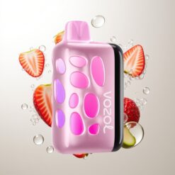 VOZOL RAVE 40000 1000mAh Beat-Synced Party Mode Strawberry Kiwi Wholesale Australia