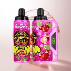 VapSolo VIKING 12000 Puffs 22ml Type-C Fizzy Cherry Wholesale Australia