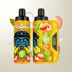 VapSolo VIKING 12000 Puffs 22ml Type-C Lemon Peach Wholesale Australia