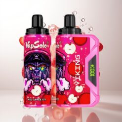 VapSolo VIKING 12000 Puffs 22ml Type-C Red Apple Ice Wholesale Australia