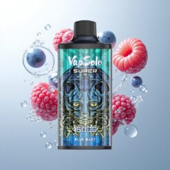 Vapsolo Super 15000 Puffs 40ml Blue Razz Wholesale Australia