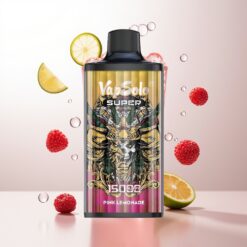 Vapsolo Super 15000 Puffs 850mAh Mesh Pink Lemonade Wholesale Australia
