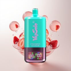 Vapsolo Triple 30000 Puffs 40ml Strawberry Ice Cream Wholesale Australia
