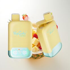 Vapsolo Twins 20000 Puffs Dual Tank Type-C Pineapple Coconut & Strawberry Banana Wholesale Australia