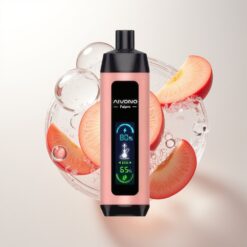 Aivono Aim Fatpro 22000 Puffs Rechargeable Mesh Peach Ice Wholesale Australia