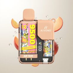 Aivono Aim Tank 9500 Puffs 18ml Peach Pear Wholesale Australia