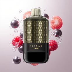 ELF BAR COMBO 25000 Puffs Dual Modes Dual Airflow Blackcurrant Raspberry & Grape Wholesale Australia