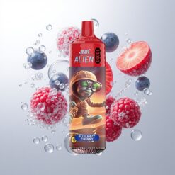 JNR Alien 10000 Puffs 850mAh RGB Blue Razz Cherry Wholesale Australia