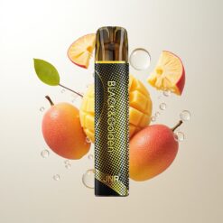JNR Black&Golden 800 Puffs 2ml E-Liquid Disposable Vape Triple Mango Wholesale Australia