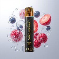 JNR Black&Golden 800 Puffs 550mAh Disposable Vape Blue Razz Cherry Wholesale Australia