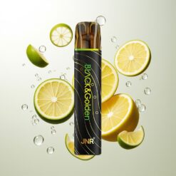 JNR Black&Golden 800 Puffs 550mAh Lemon & Lime Wholesale Australia