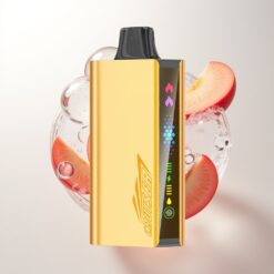 JNR Cruiser 12000 Puffs Animation Screen Peach Ice Wholesale Australia