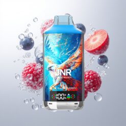 JNR Falcon X 18000 Puffs Dual Mesh Coil Blue Razz Cherry Wholesale Australia