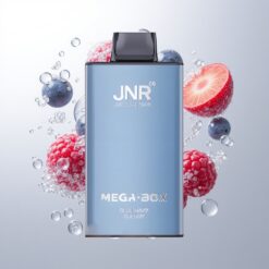 JNR Mega Box 25000 Puffs Dual Mesh Blue Razz Cherry Wholesale Australia