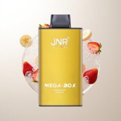 JNR Mega Box 25000 Puffs Dual Mesh Strawberry Banana Wholesale Australia