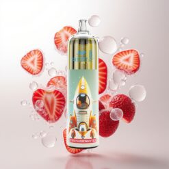 JNR Rocket-X 12400 Puffs 850mAh Type-C Strawberry Ice Wholesale Australia