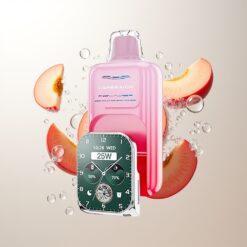 JNR VapeWatch 30000 Puffs 1000mAh Dual Mesh Coil Georgia Peach Wholesale Australia