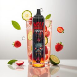 JNR Wolf Niplo 10000 Puffs 1.0 Ohm Mesh Strawberry Mojito Wholesale Australia