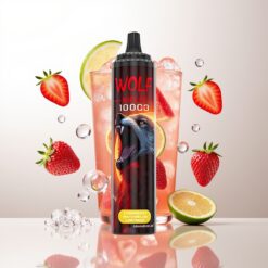 JNR Wolf Niplo 10000 Puffs 20ml Strawberry Watermelon Lemonade Wholesale Australia